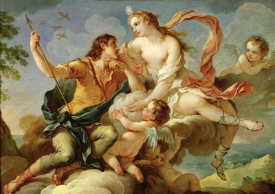 Venere e Adone da Charles Joseph Natoire